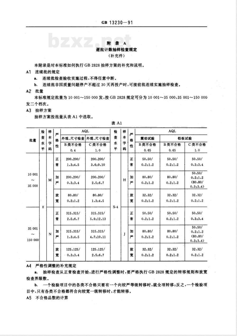 GB/T 13230-1991 工业火雷管