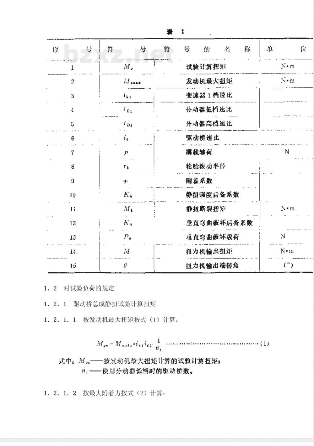 QC/T 533-1999 汽车驱动桥台架试验方法