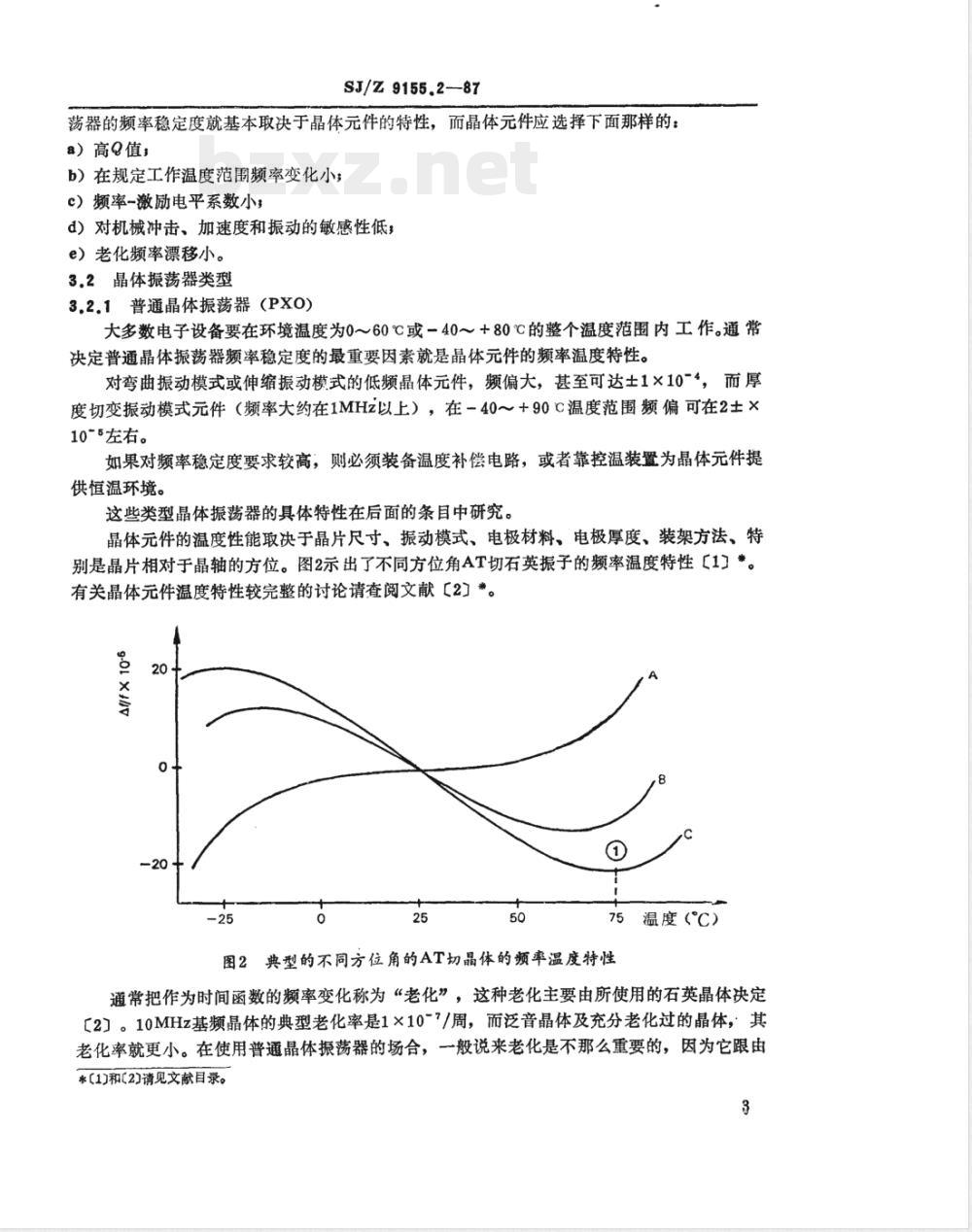 SJ/Z 9155.2-1987 石英晶体振荡器 第二部分：石英晶体振荡器使用指南