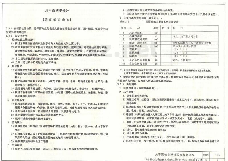 05J804 民用建筑工程总平面初步设计、施工图设计深度图样(含光盘)