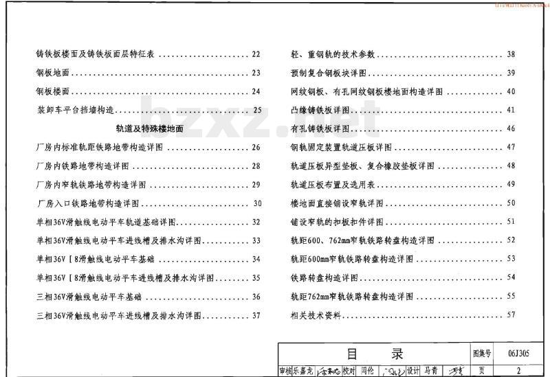 06J305 重载地面、轨道等特殊楼地面