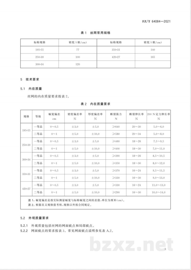 FZ/T 64084-2021电子印刷丝网 