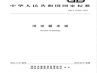 GB/T 43328-2023浮空器术语 