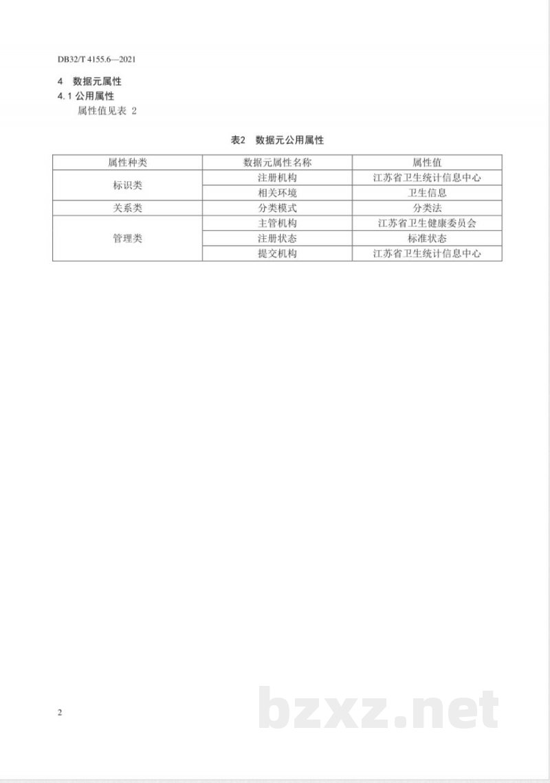 DB32/T 4155.6-2021全民健康信息平台共享数据集规范 第6部分：医疗检验检查