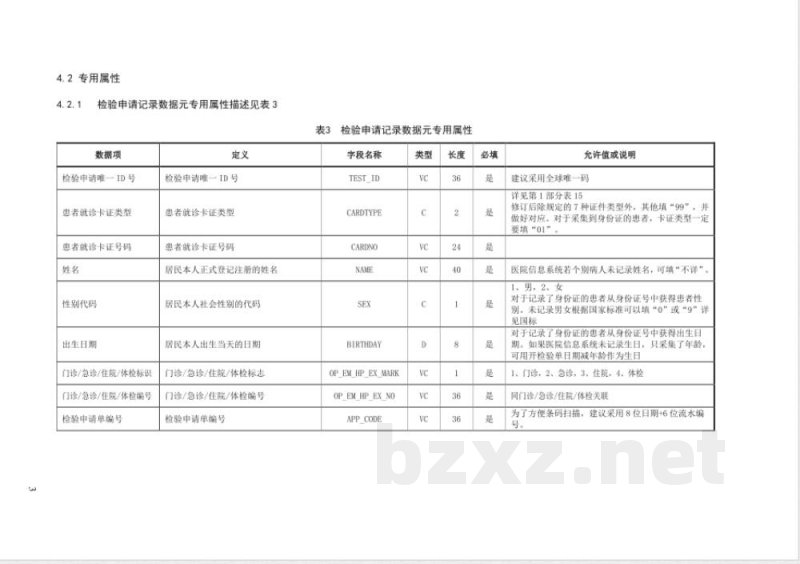 DB32/T 4155.6-2021全民健康信息平台共享数据集规范 第6部分：医疗检验检查