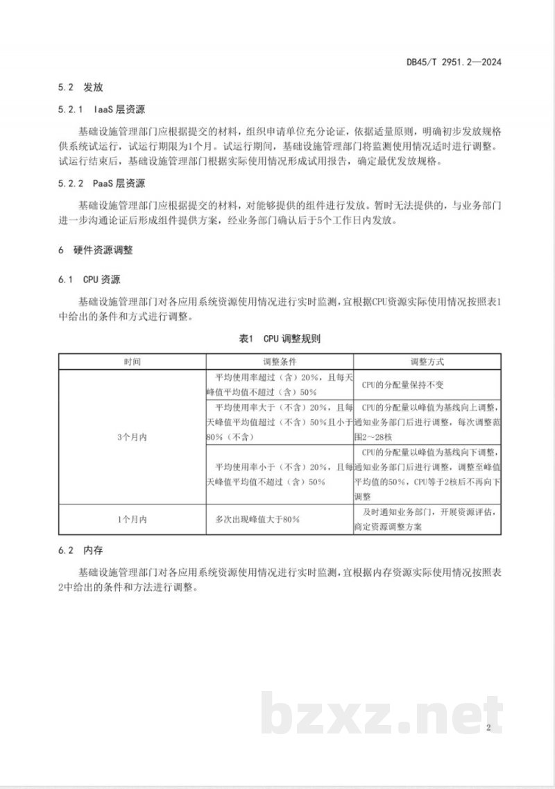 DB45/T 2951.2-2024公安数字化运营运维规范 第2部分：大数据平台资源服务管理