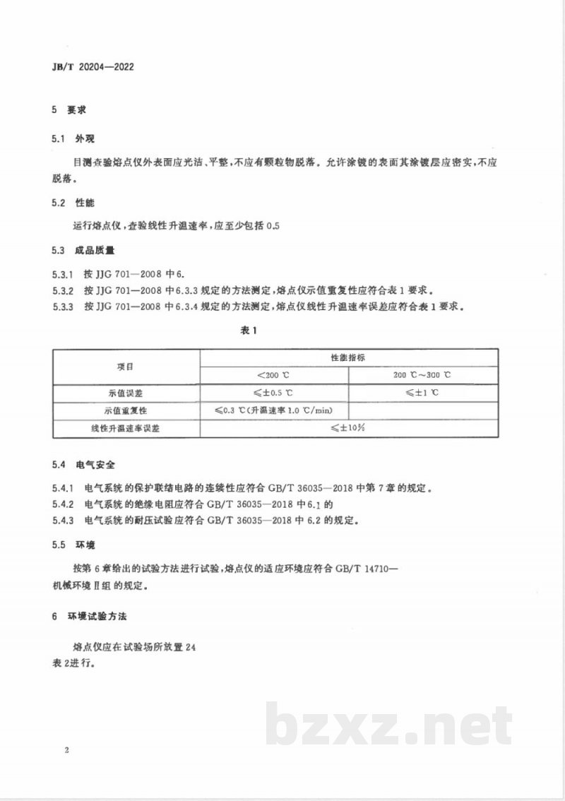 JB/T 20204-2022熔点测定仪 