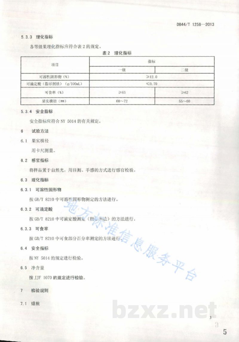 DB44/T 1258-2013地理标志产品 萝岗甜橙