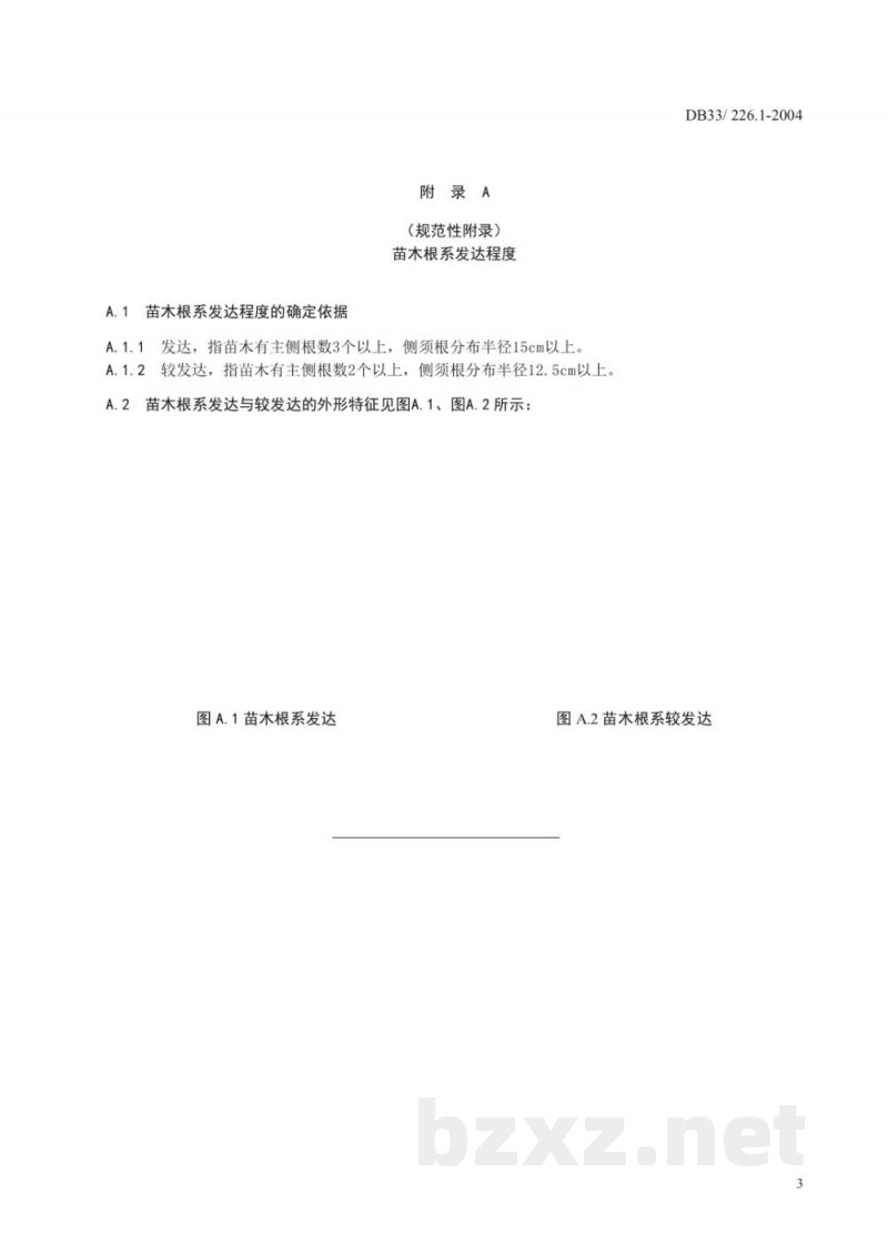 DB33/ 226.1-2004无公害猕猴桃 第1部分:苗木