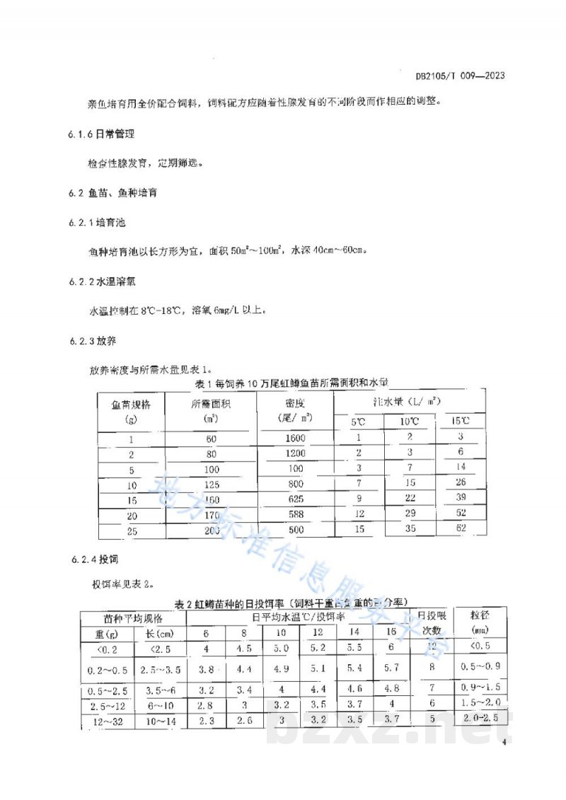 DB2105/T 009-2023地理标志产品 南芬虹鳟鱼