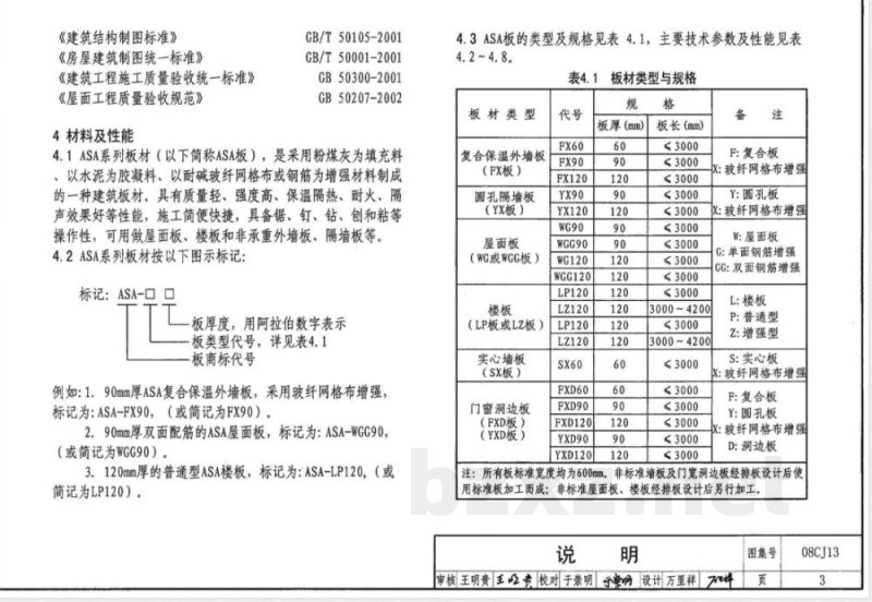 08CJ13 钢结构镶嵌ASA板节能建筑构造(新编)