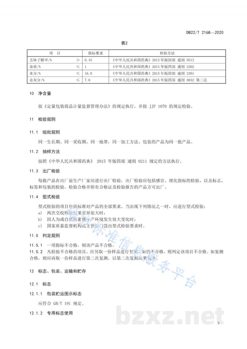 DB22/T 2168-2020地理标志产品 长白山五味子