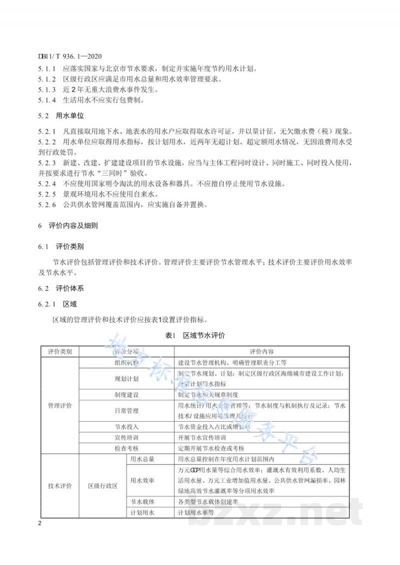 DB11/T 936.1-2020节水评价规范 第1部分：通则