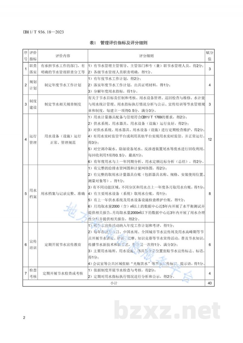 DB11/T 936.18-2023节水评价规范&nbsp;第18部分：数据中心