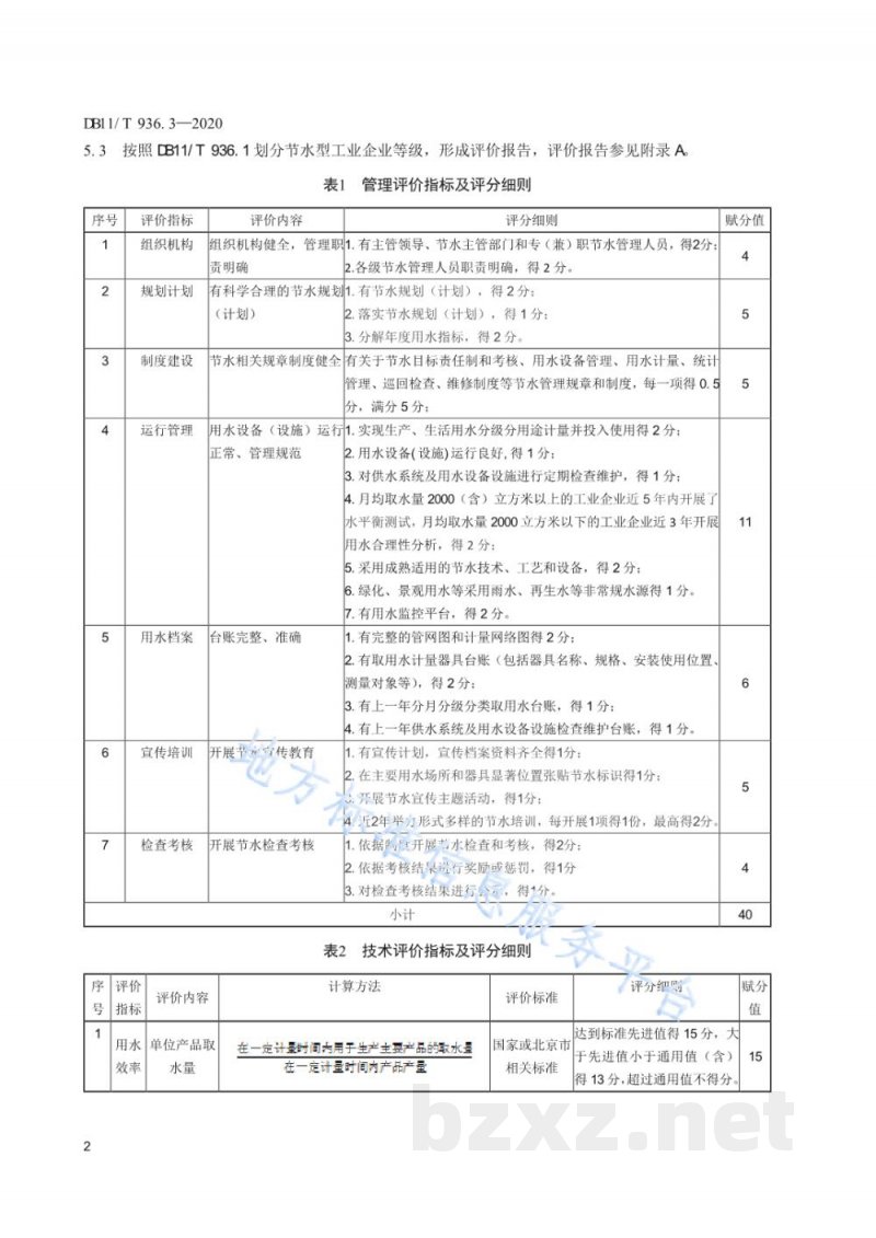 DB11/T 936.3-2020节水评价规范 第3部分：工业企业