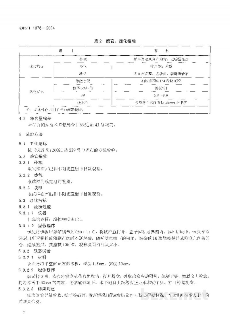 QB/T 1976-2004化妆粉块