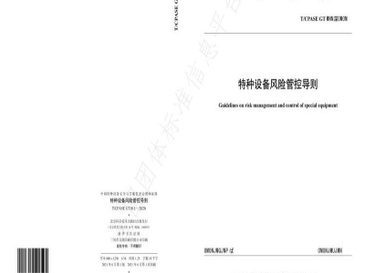 T/CPASE GT011-2020特种设备风险管控导则
