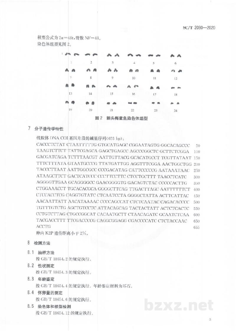 SC/T 2090-2020棘头梅童鱼