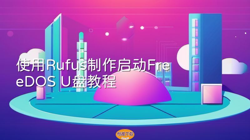 使用Rufus制作启动FreeDOS U盘教程