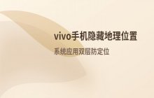 vivo手机通过设置隐私模式来隐藏地理位置的方法