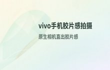vivo手机如何调节相机参数以获得胶片感照片效果