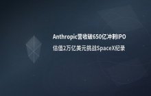 Anthropic营收数据分析_年化营收突破4300亿并冲刺IPO