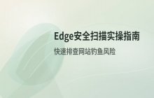 Edge内置安全扫描工具检测网站风险的操作步骤