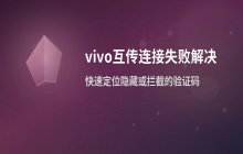 vivo互传连接失败提示需要验证码_查看验证码的具体位置