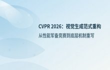 CVPR 2026趋势解读：生成式视觉模型重构行业默认规则