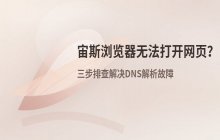 宙斯浏览器打不开网页的常见原因 解决办法
