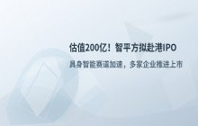 估值达200亿元的智平方计划赴港IPO进程说明