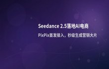 Seedance 2.5落地AI电商场景_PixPix首发接入应用分析