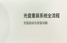 光盘重装系统怎么操作 光驱启动与安装流程说明