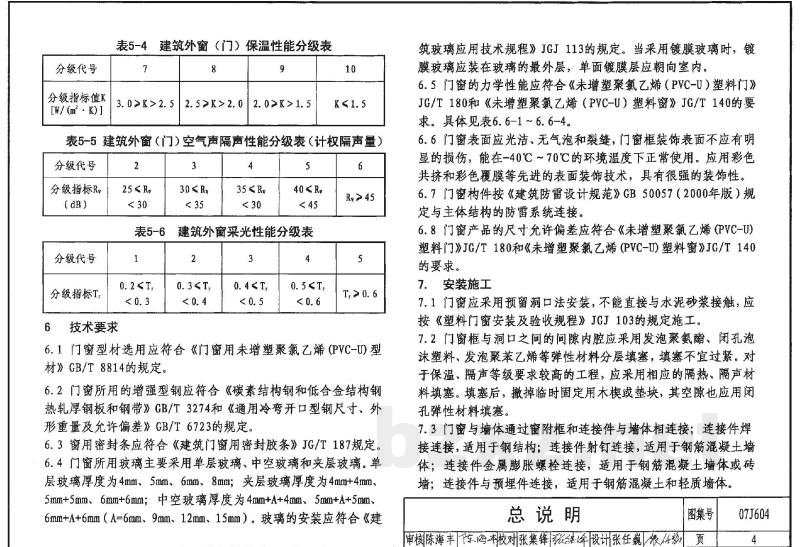 未增塑聚氯乙烯(PVC-U)塑料门窗