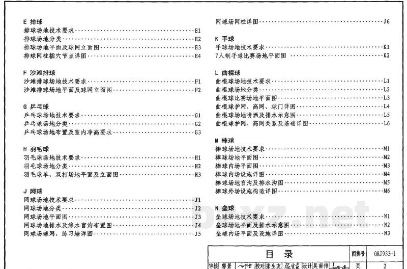 体育场地与设施（一）
