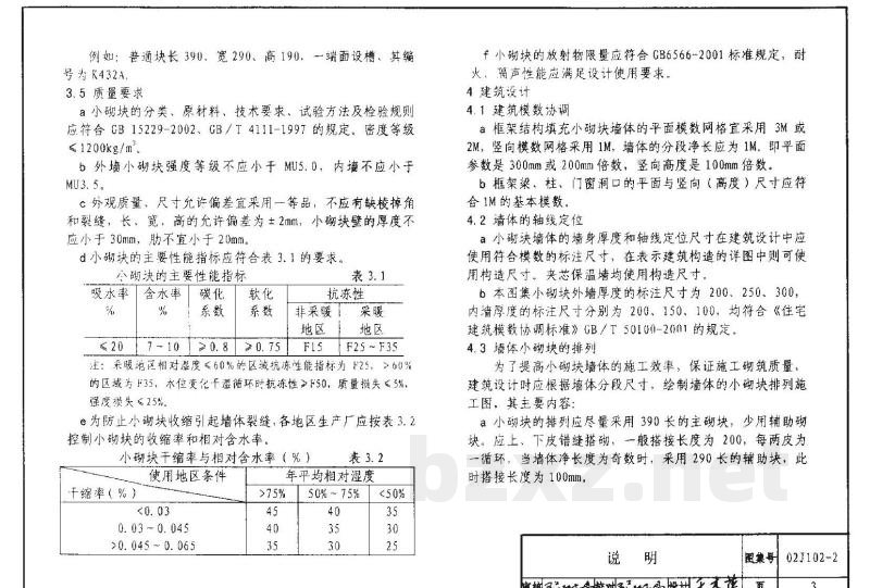 框架结构填充小型空心砌块墙体建筑构造