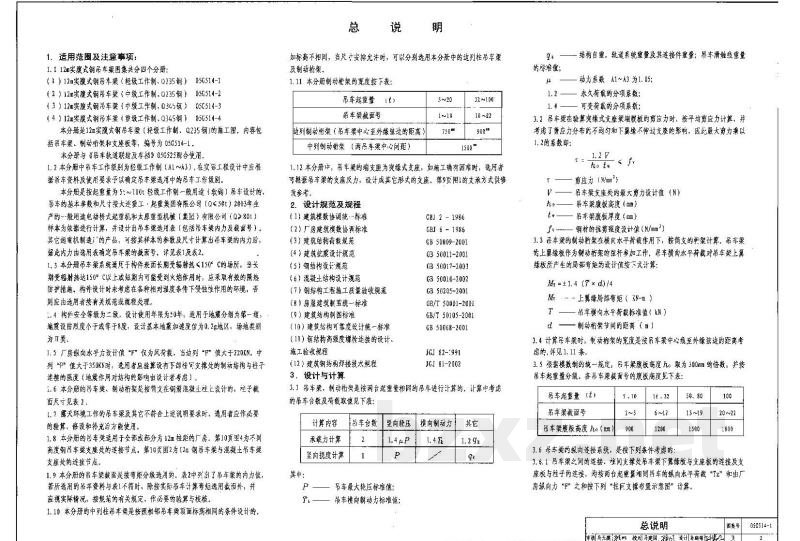 12m实腹式钢吊车梁 轻级工作制（A1～A3） Q235钢