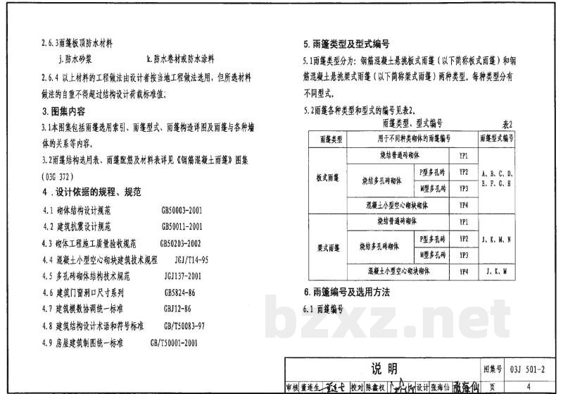 钢筋混凝土雨篷（建筑、结构合订本）