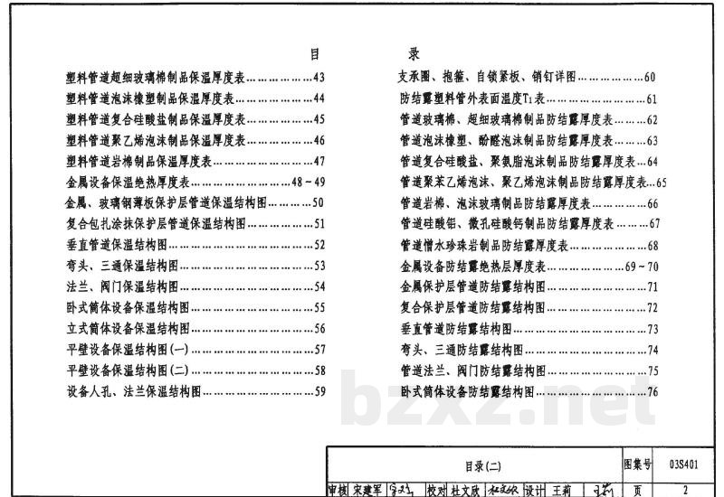 给水排水标准图集 室内给水排水管道及附件安装(一)(2004年合订本)