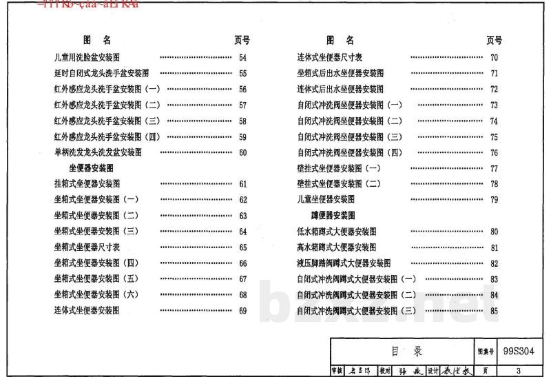 卫生设备安装