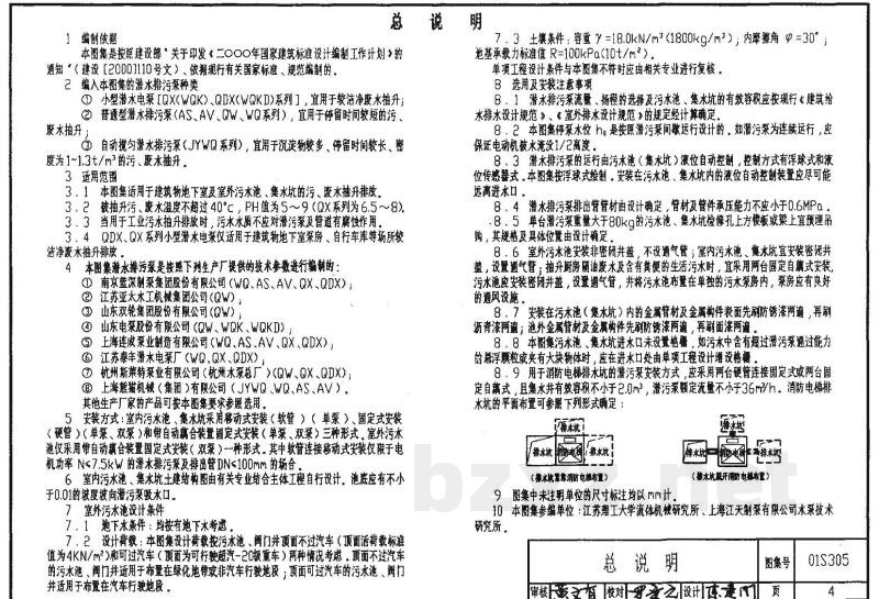 小型潜水排污泵选用及安装