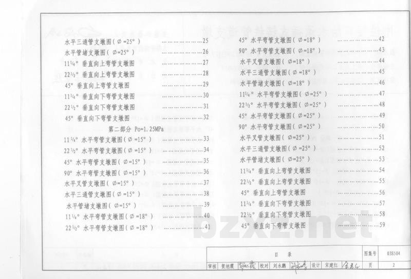 刚性接口给水承插式铸铁管道支墩