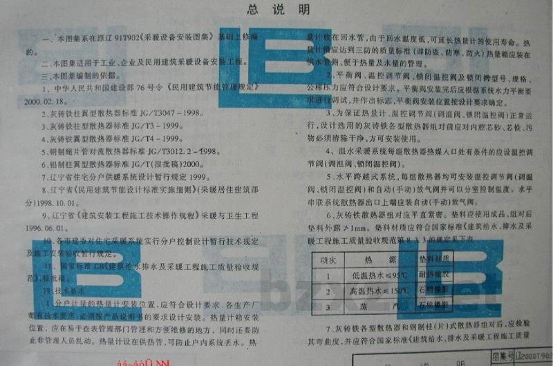  采暖设备安装图