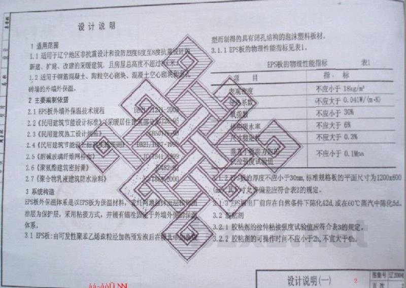  EPS外保温墙体构造