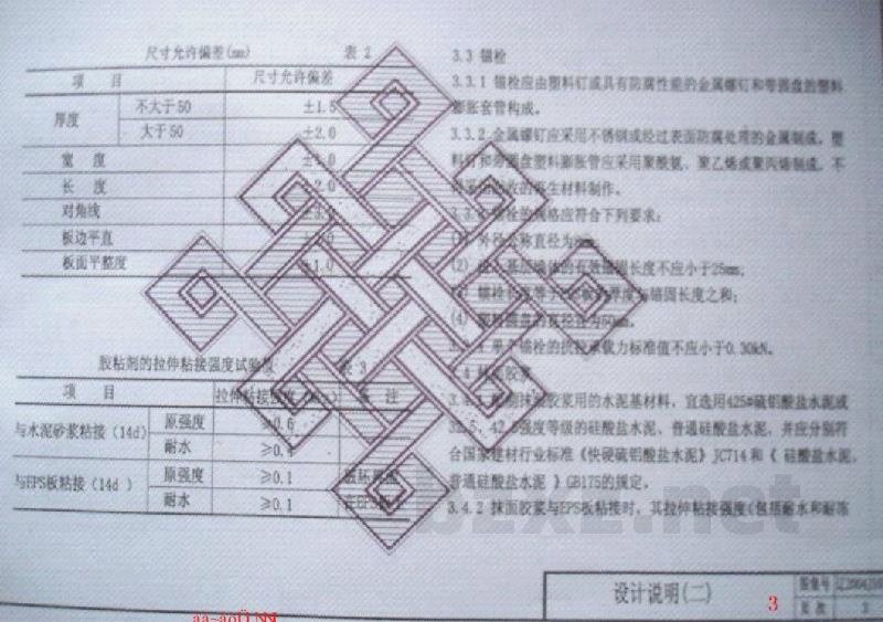  EPS外保温墙体构造