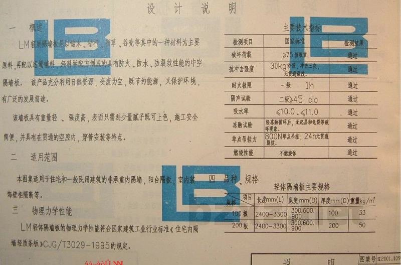  LM轻质隔墙板