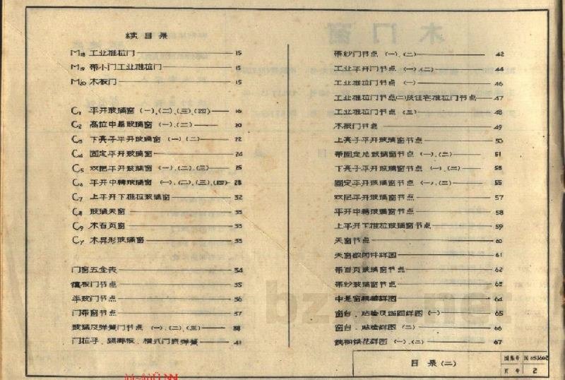  木门窗