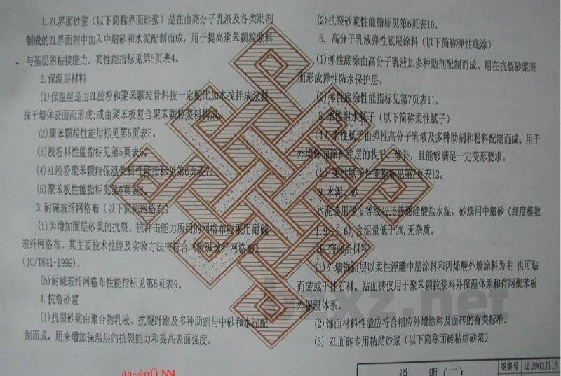  ZL胶粉聚苯颗粒外保温墙体构造