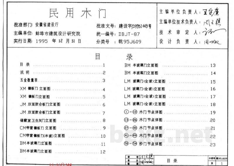  民用木门