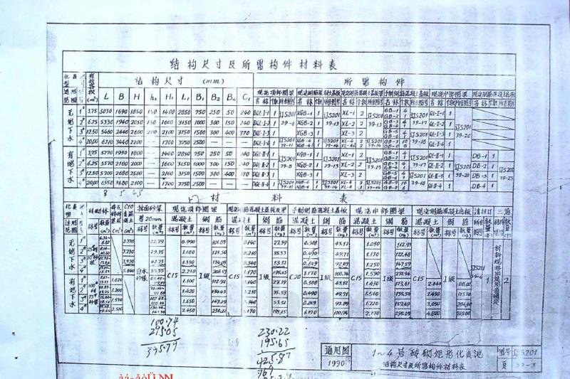  砖砌矩形化烘池